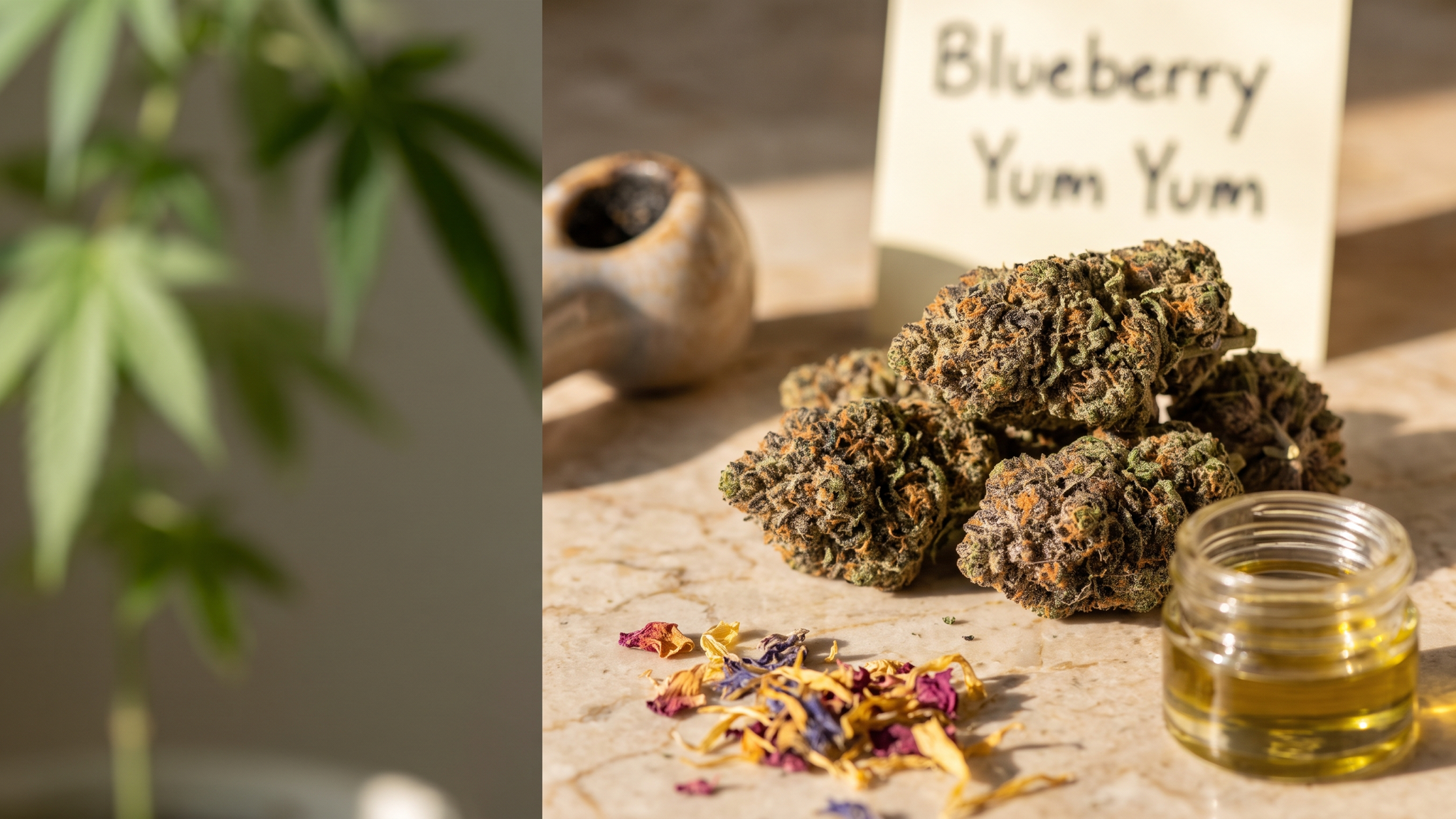 blueberry-yum-yum-strain-complete-guide-to-effects-flavor-amp-growing-tips hero image
