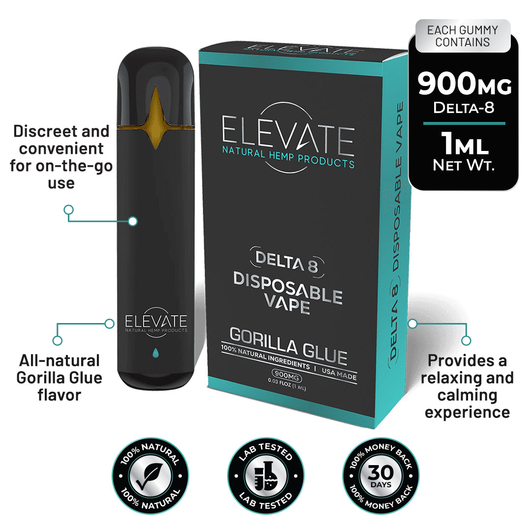 Delta 8 Disposable Pen - Gorilla Glue