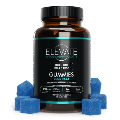 HHC + D10 + THCp + THCh Gummies - Elevate