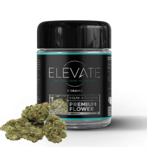 Delta 8 Premium Flower jar, 7 grams