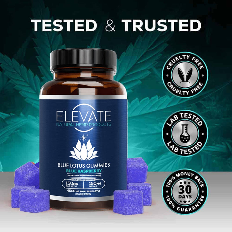 Why Choose Elevate's Blue Lotus Gummies?