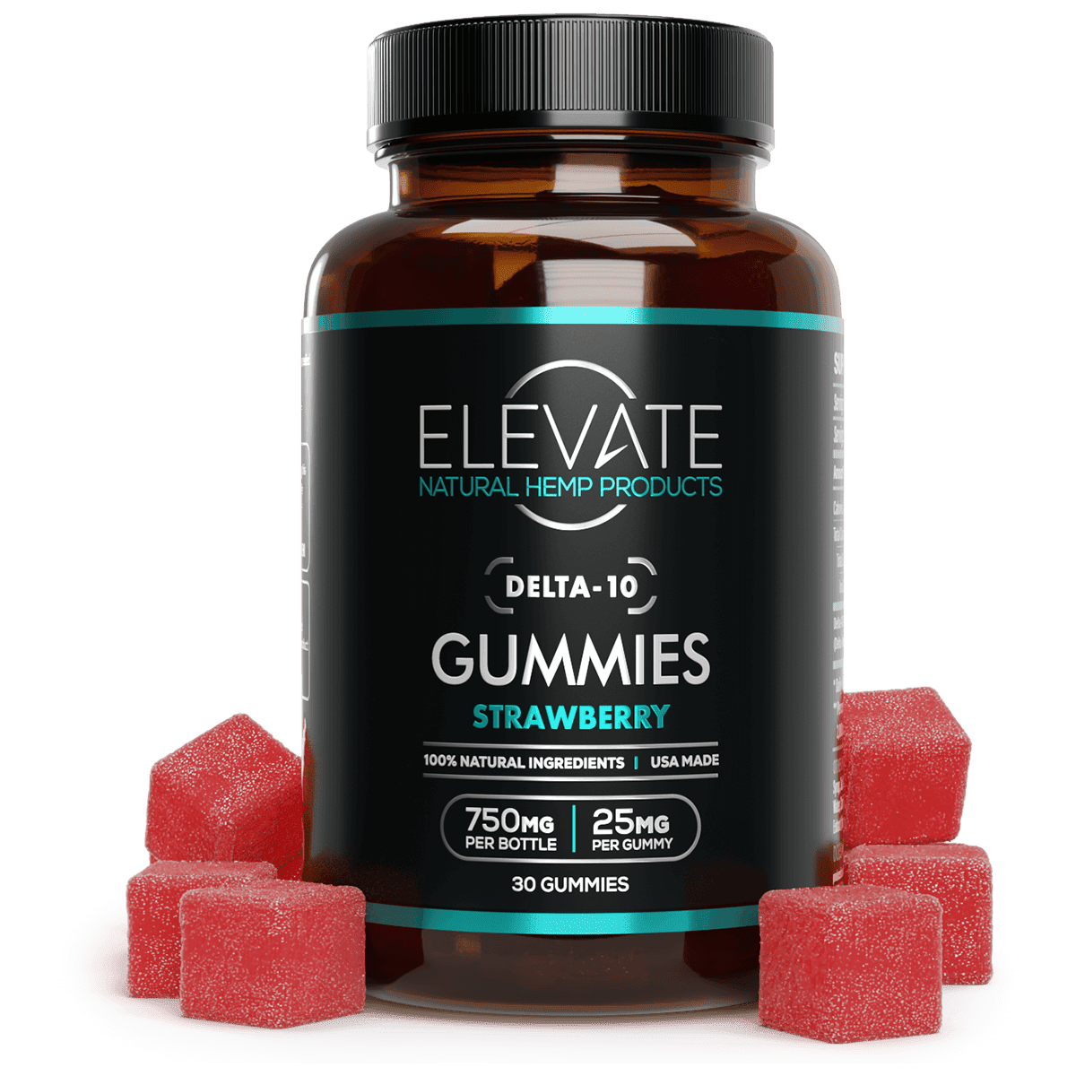 Delta 10 THC Gummies - Strawberry - Elevate