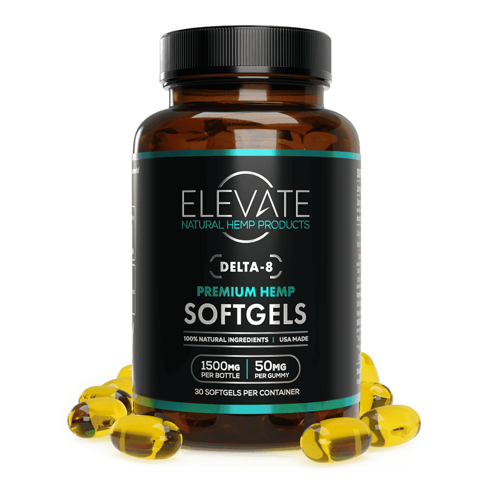 Delta 8 Capsules - Elevate