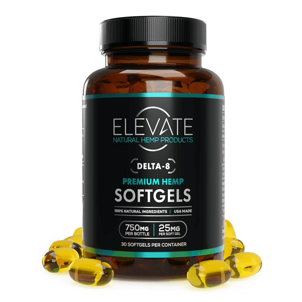 Delta 8 Capsules - Elevate