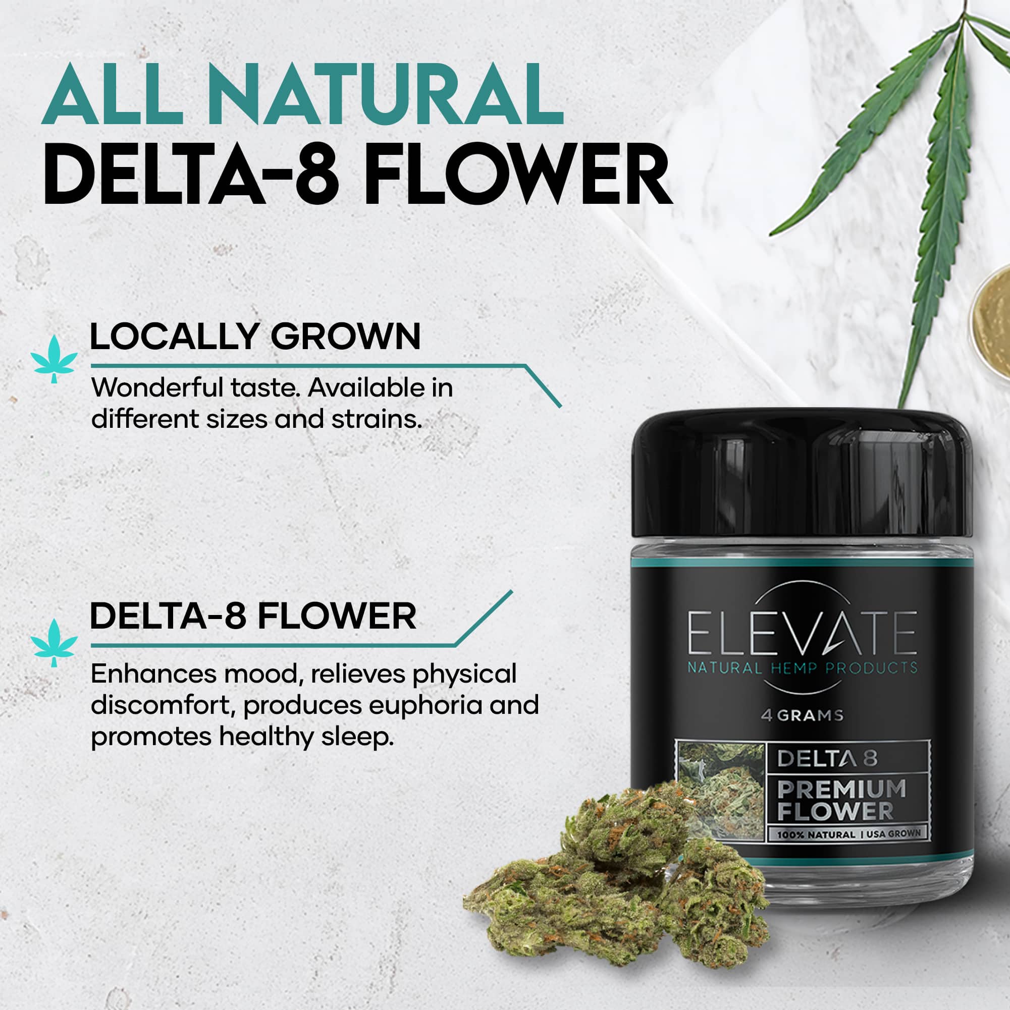 Delta 8 THC Flower - Indica - Northern Lights