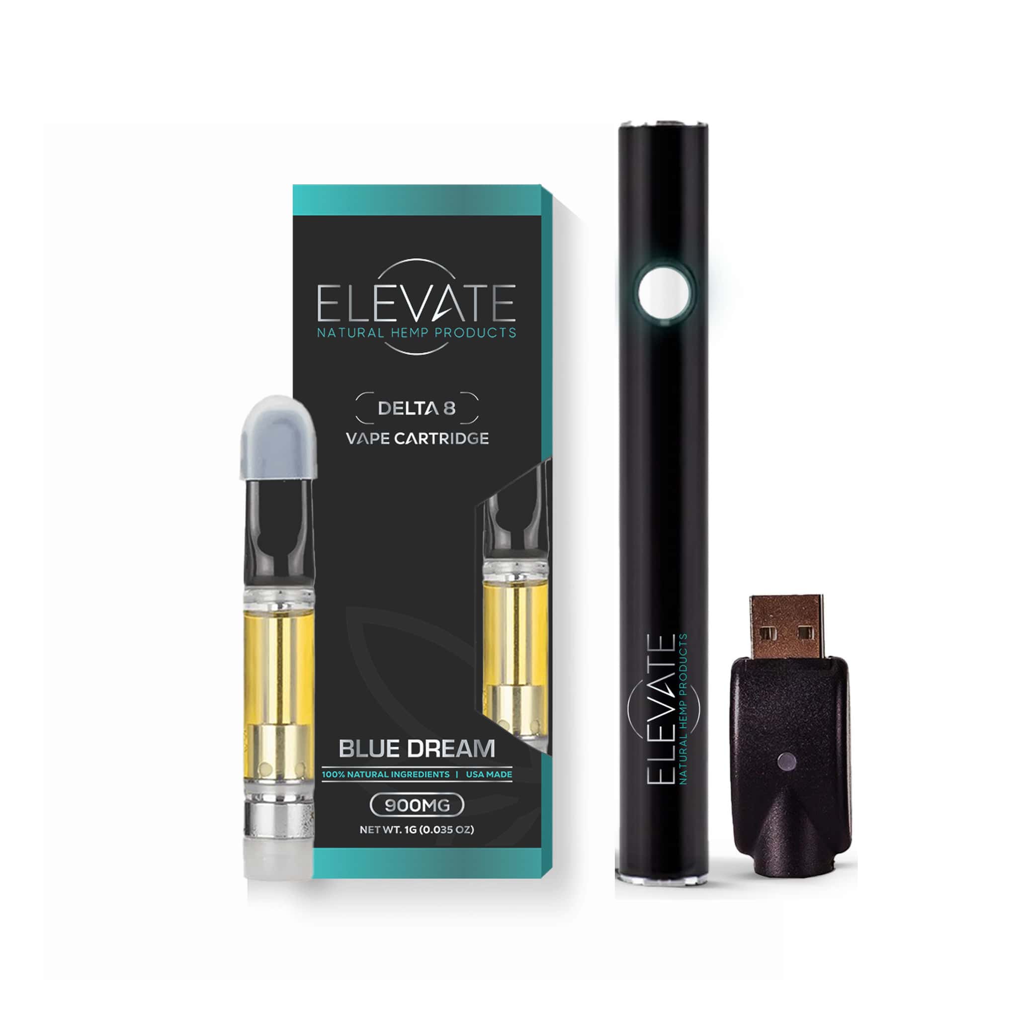 Delta 8 THC Vape Cartridge - Blue Dream - Elevate