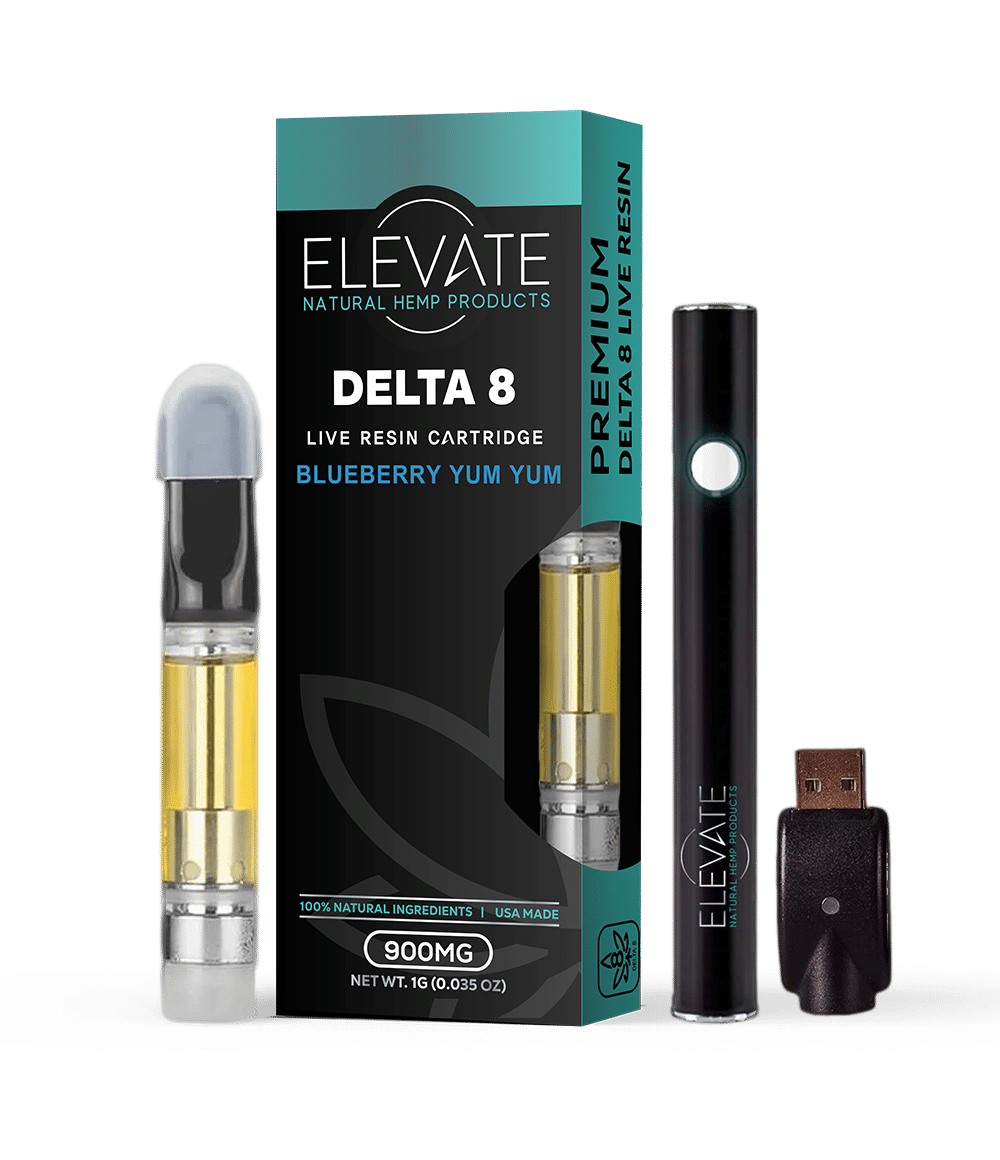 Live Resin Cartridge - Hybrid - Blueberry Yum Yum - Elevate