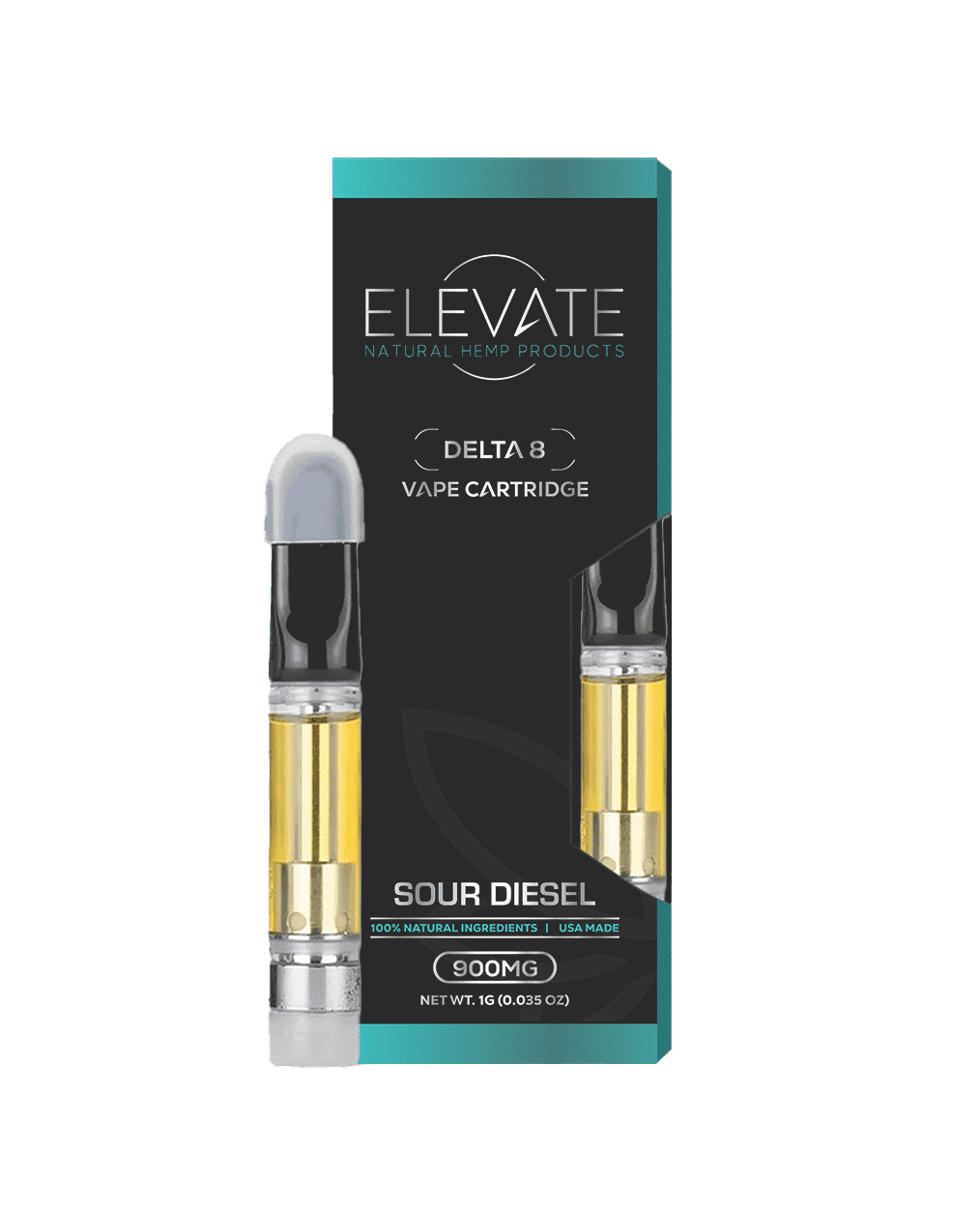Delta 8 THC Vape Cartridge - Sour Diesel - Elevate