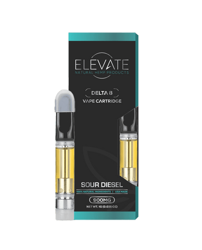 Delta 8 THC Vape Cartridge - Sour Diesel - Elevate