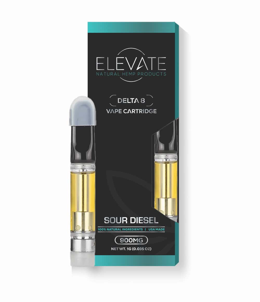Delta 8 THC Vape Cartridge - Sour Diesel - Elevate