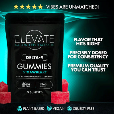 Free Delta - 9 Gummies - Elevate
