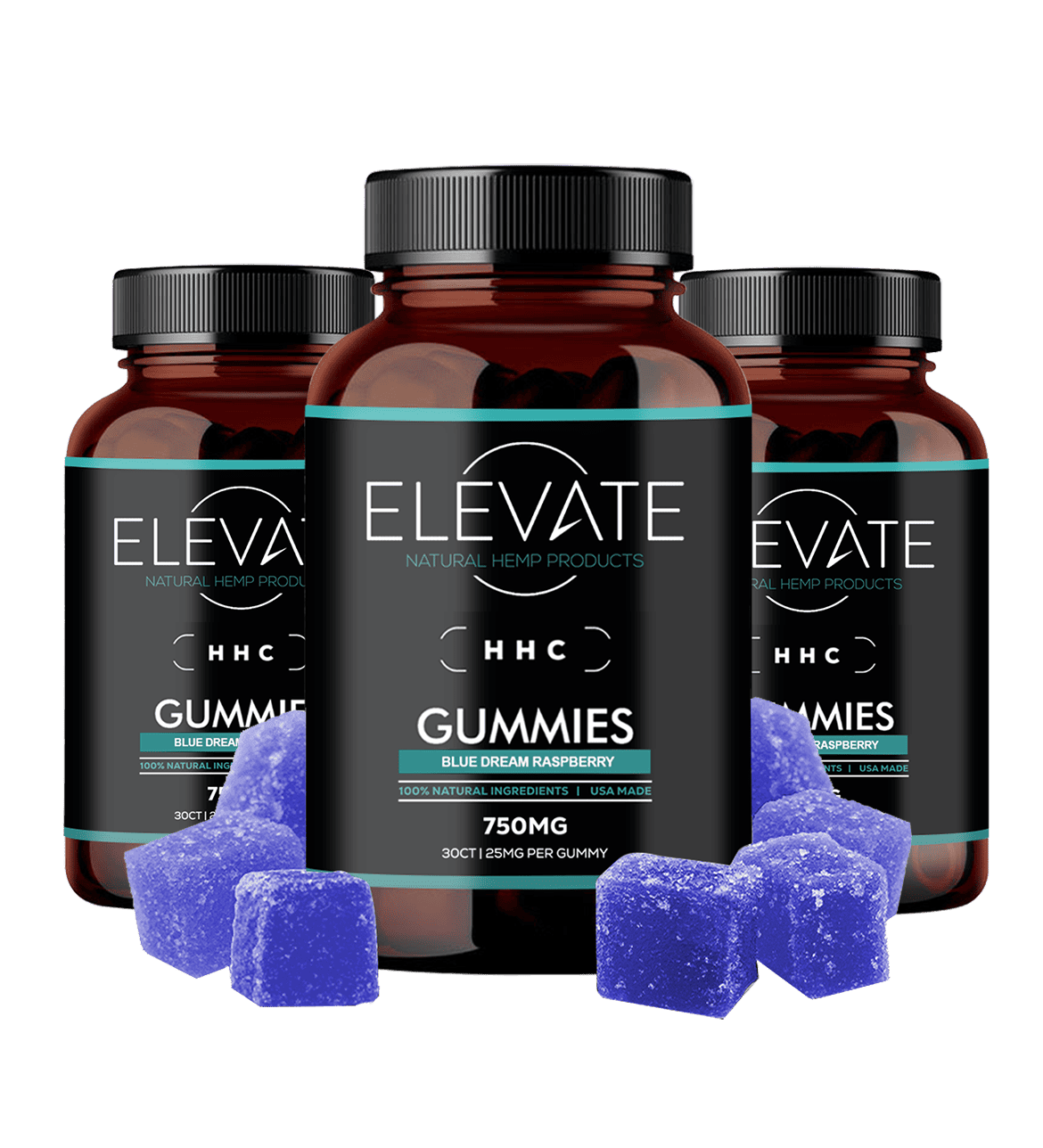 HHC GUMMIES - BLUE DREAM RASPBERRY — image 6
