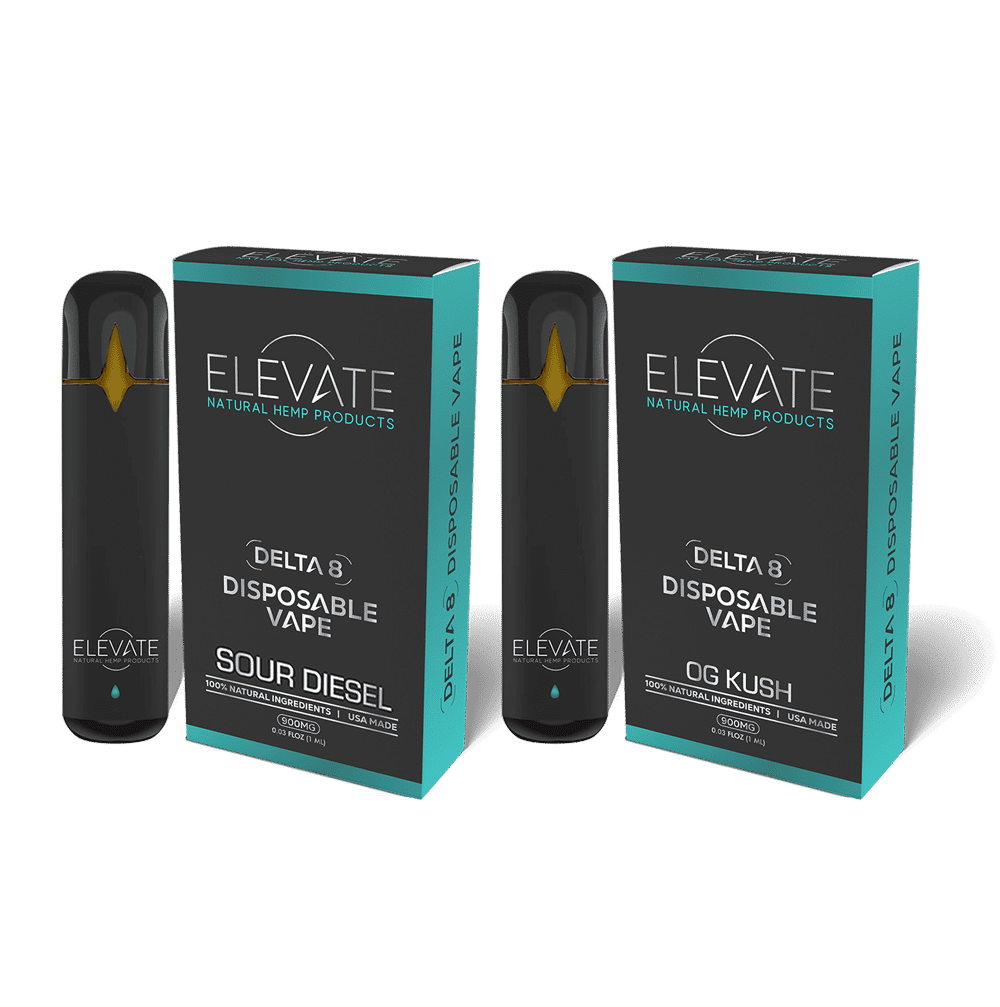 AM/PM Delta - 8 Disposable Bundle - Sour Diesel and OG Kush - Elevate