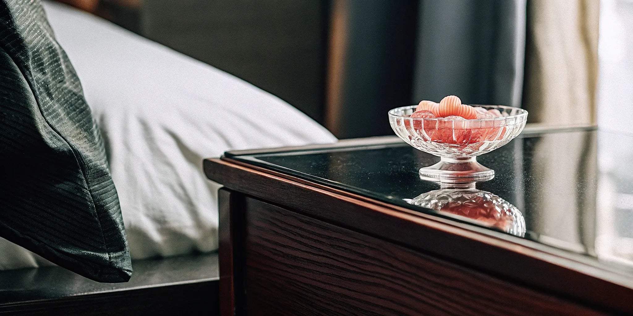 A bowl of the best gummies for female arousal, based on product reviews.