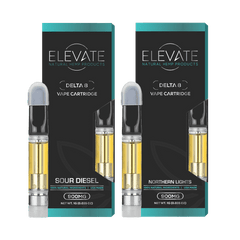 Delta-8 Cartridge Bundle - Sour Diesel / Northern Lights - AM/PM