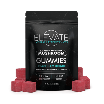 Mushroom Gummies - Peach Lemonade
