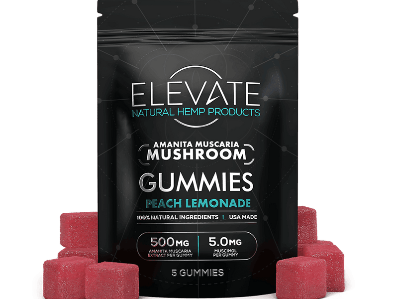 Mushroom Gummies - Peach Lemonade