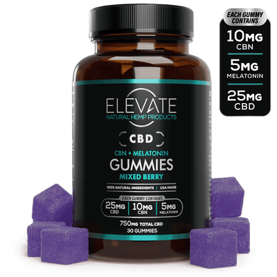 CBD + CBN Indica Sleep Gummies (Mixed Berry)