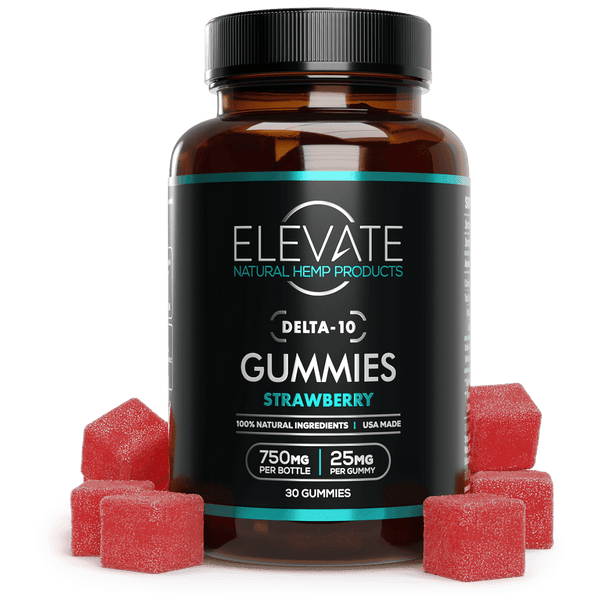 Delta 10 THC Gummies - Strawberry