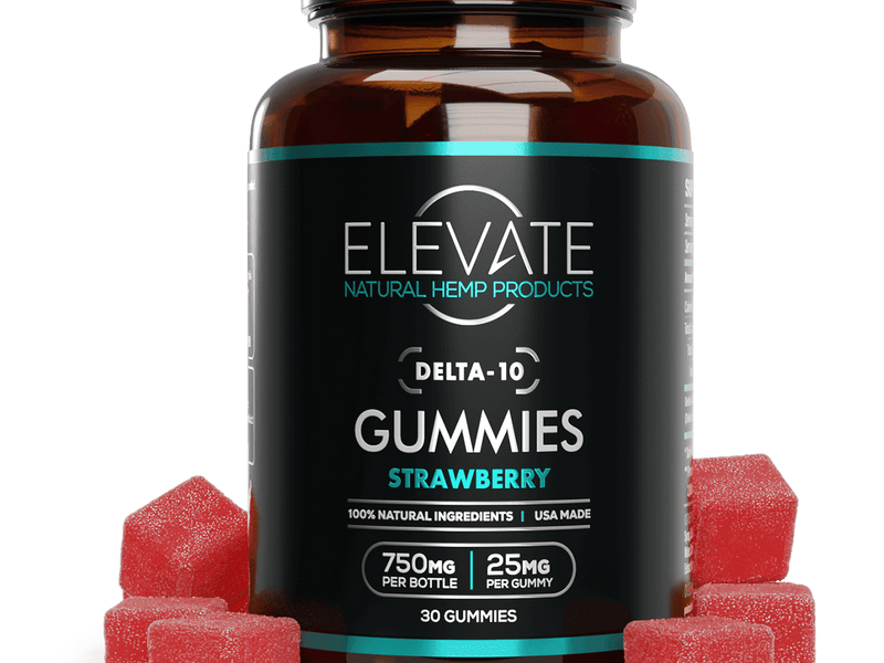Delta 10 THC Gummies - Strawberry