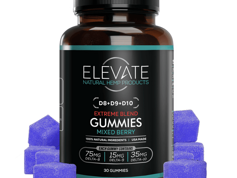 D8 + D9 + D10 Extreme Blend Gummies