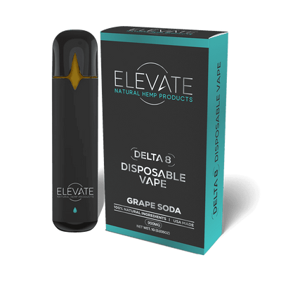 Delta 8 Disposable Vape Pen - Grape Soda