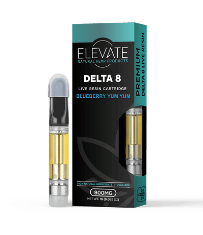 Live Resin Cartridge - Hybrid - Blueberry Yum Yum - Elevate