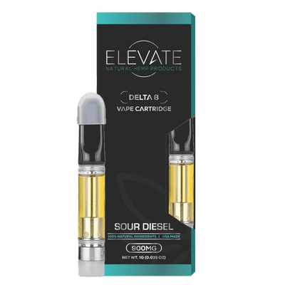 Delta 8 THC Vape Cartridge - Sour Diesel