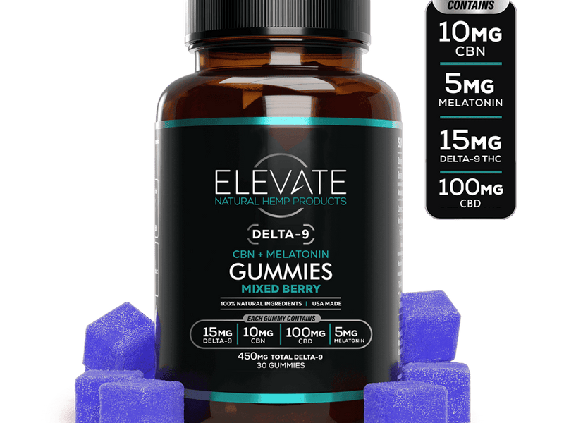 Delta 9 + CBN Sleep Gummies - Mixed Berry