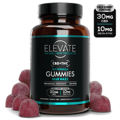 3:1 CBD THC Gummies Blue Razz