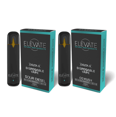 AM/PM Delta-8 Disposable Bundle - Sour Diesel and OG Kush