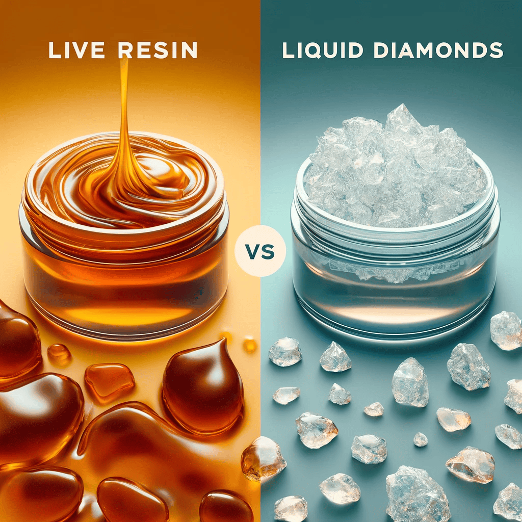 Live Resin vs Liquid Diamonds