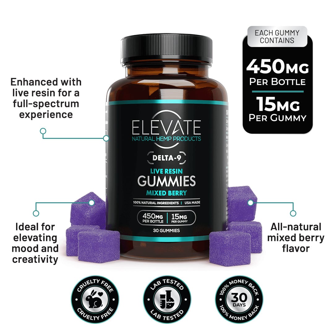 Delta 9 + Live Resin Gummies — image 2