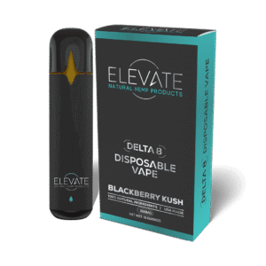 Delta 8 Disposable Vape - Blackberry Kush - Elevate