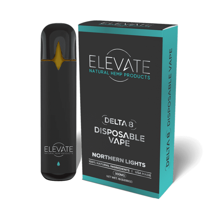 Delta 8 THC Disposable Vape Pen - Northern Lights - Elevate