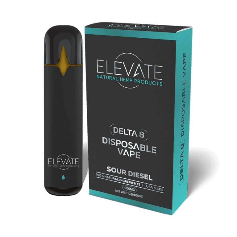 Delta 8 Disposable Vape - Sour Diesel - Elevate