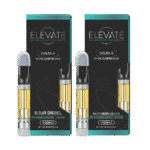 Delta - 8 Cartridge Bundle - Sour Diesel / Northern Lights - AM/PM - Elevate