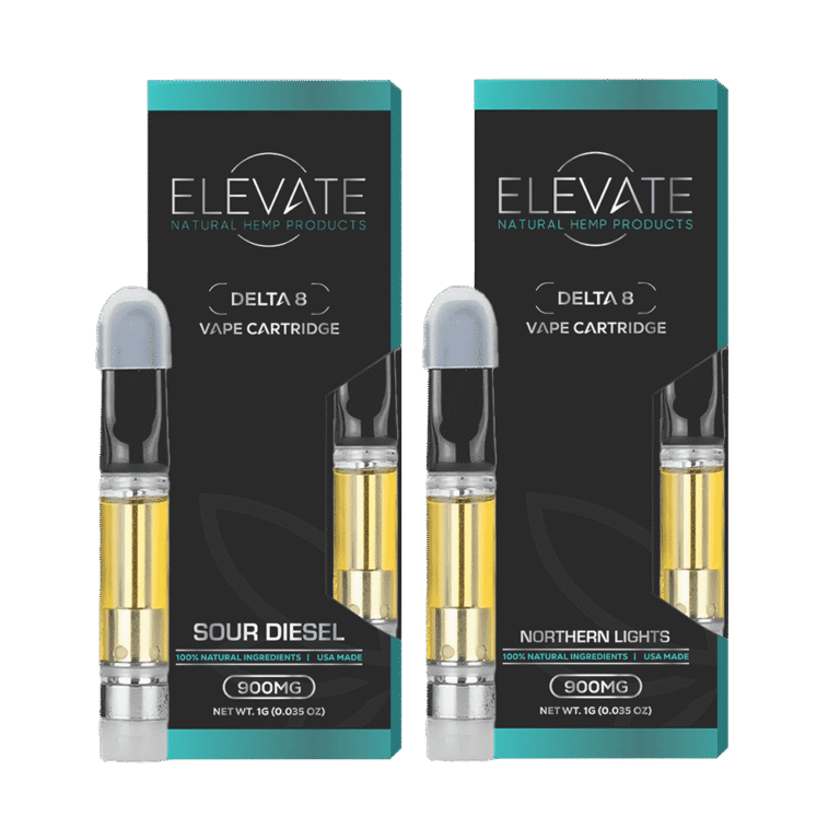 Delta - 8 Cartridge Bundle - Sour Diesel / Northern Lights - AM/PM - Elevate