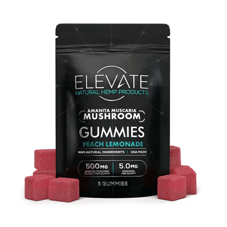Mushroom Gummies - Peach Lemonade - Elevate