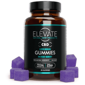 CBD + Live Resin Gummies - Elevate