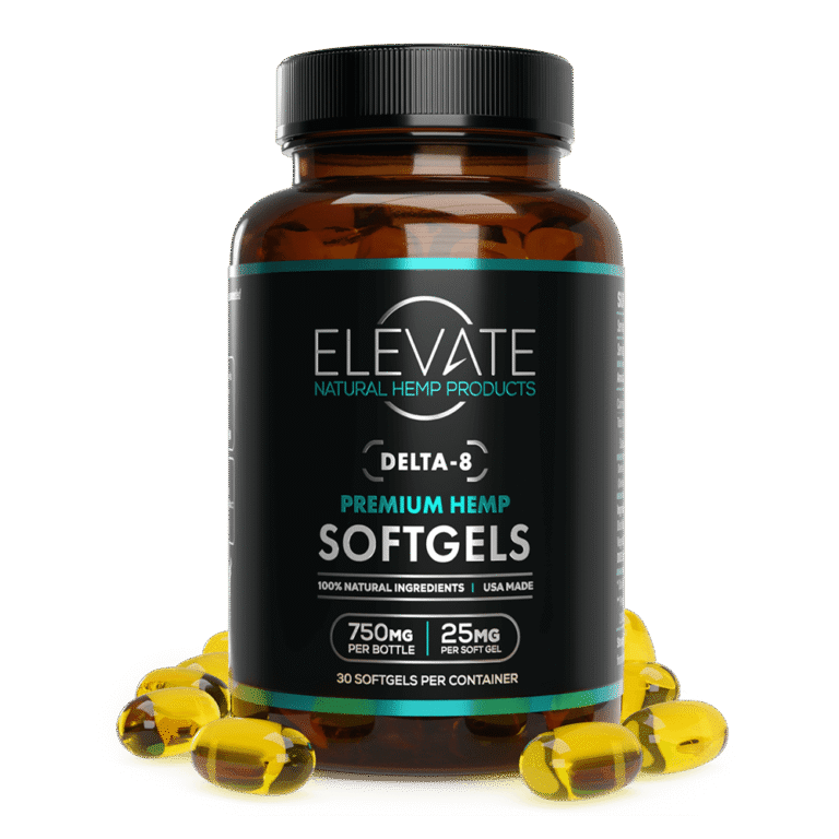 Delta 8 Capsules - Elevate