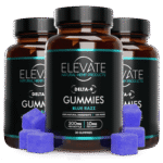 Delta 9 THC Sativa Gummies - Blue Razz - Elevate