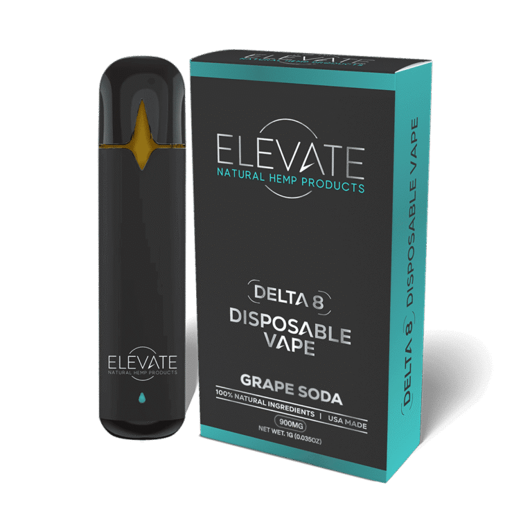 Delta 8 Disposable Vape Pen - Grape Soda - Elevate