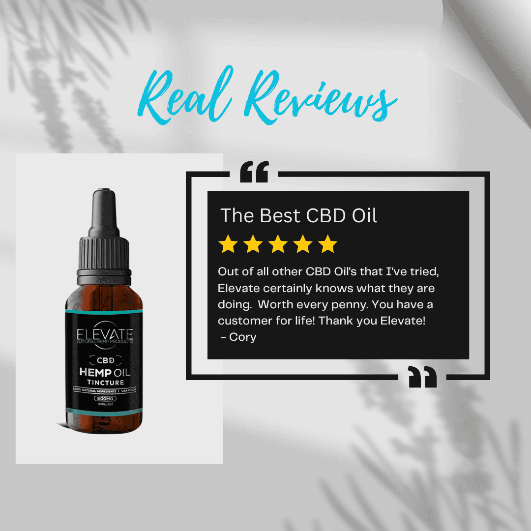 FULL SPECTRUM CBD OIL - Elevate