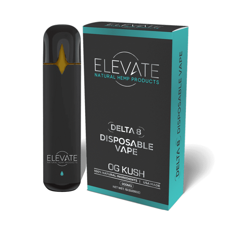 Delta 8 THC Disposable Vape Pen - OG Kush - Elevate