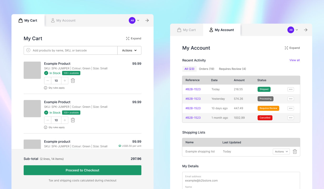 Smarter, faster, and easier ordering