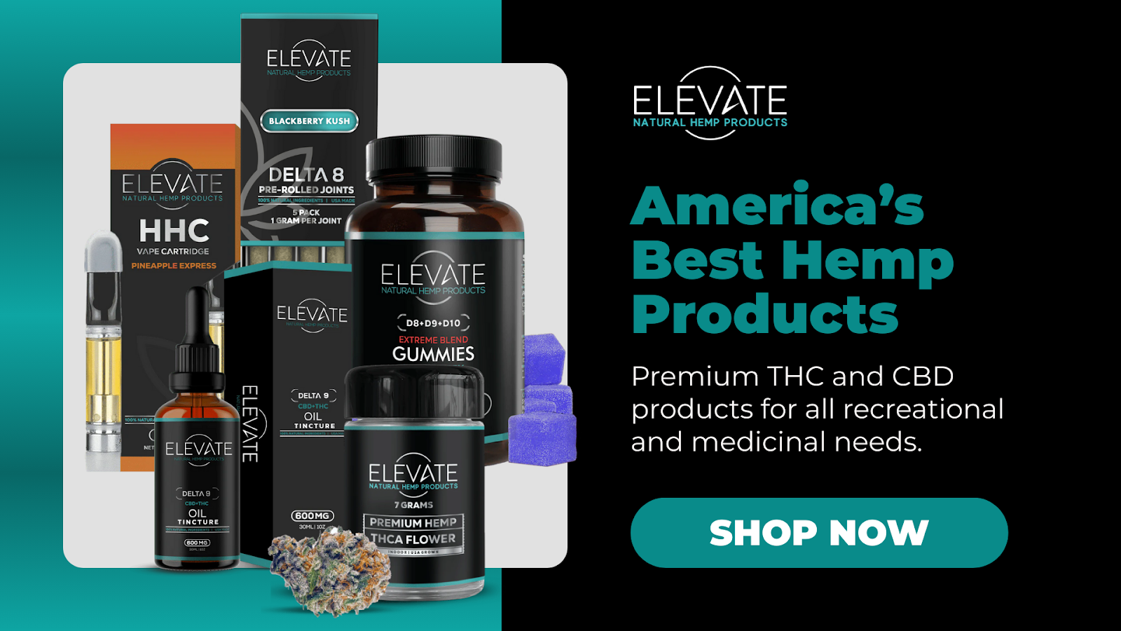 Shop Premium THC and CBD Products