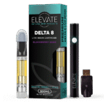 Live Resin Cart - Indica - Blackberry Kush - Elevate