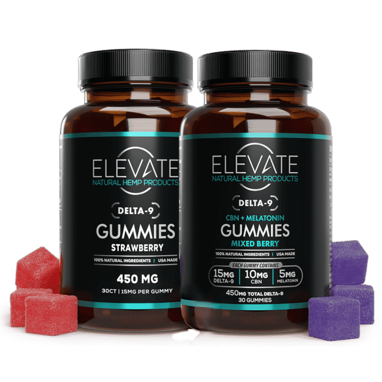 Delta - 9 THC AM/PM Gummies Bundle - Elevate