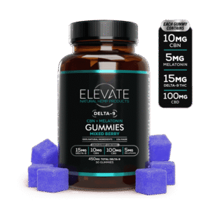 Delta 9 + CBN Sleep Gummies - Mixed Berry - Elevate